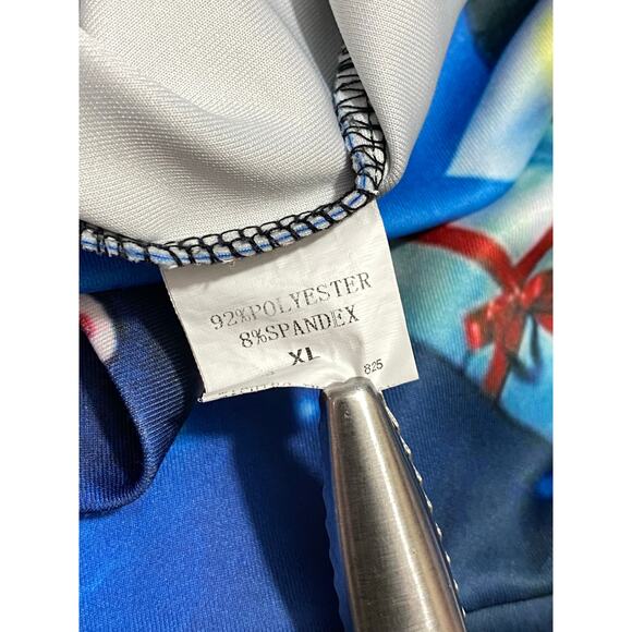 National Lampoon Christmas Vacation Clark Griswold Sweater Chevy Chase XL 23x29 - Picture 6 of 10